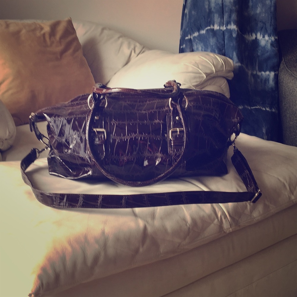 Brown Weekender Bag
